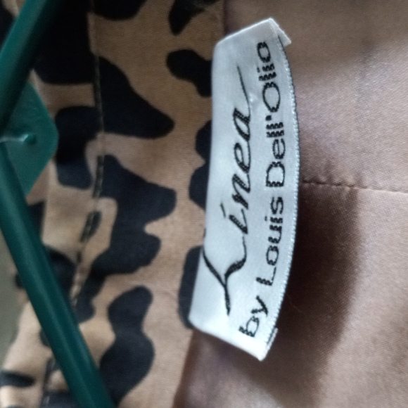 Linea by LouisDell'Olia, Animal print Jacket/Blazer Sz Med - Picture 5 of 6